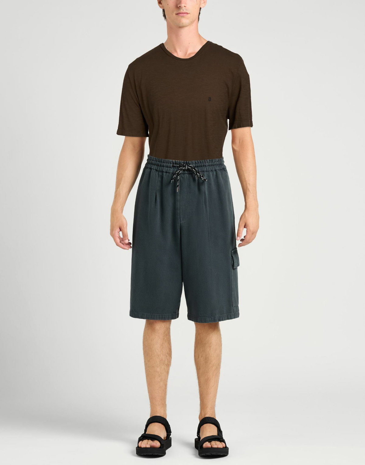 Dondup Mens T-shirt Khaki