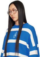 LOEWE Gray Curvy Glasses