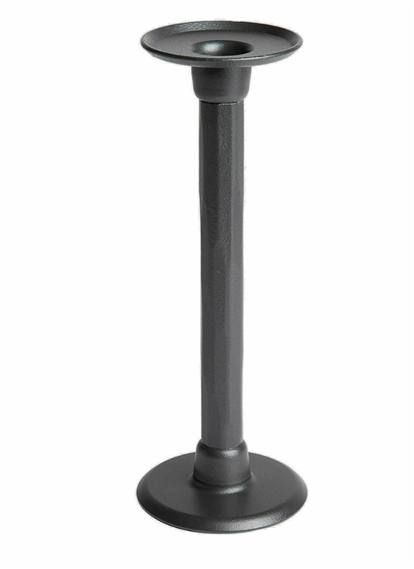 Photo: Officina Low Candlestick in Black