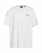 Ea7 Mens T-shirt in White