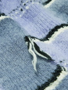 MARNI - Jacquard-Knit Sweater - Purple