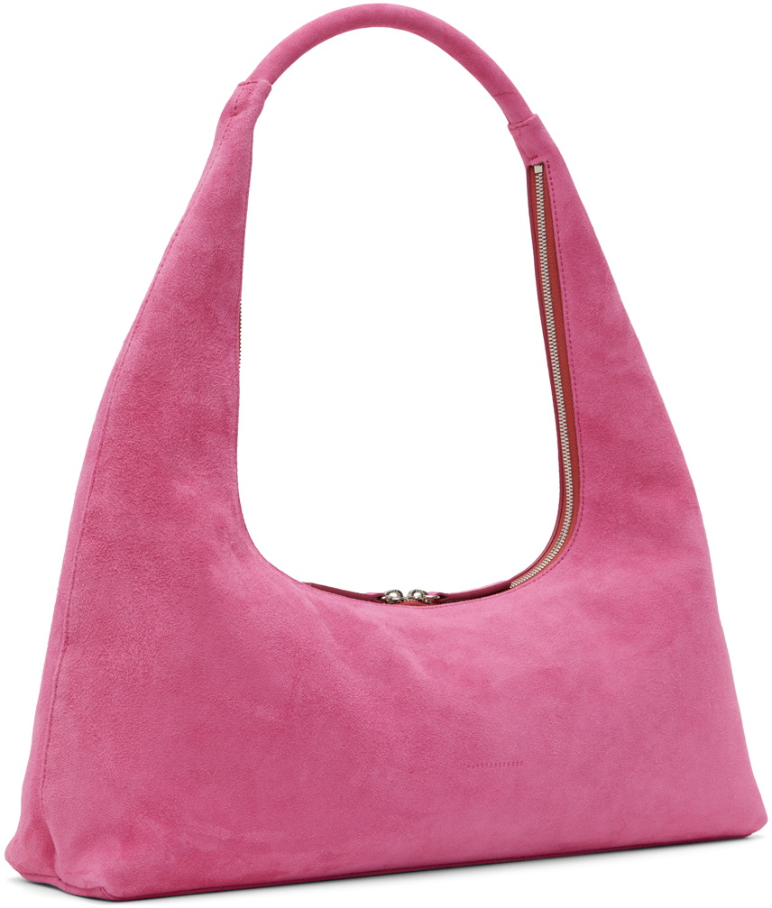 Marge Sherwood SSENSE Exclusive Pink Suede Bag Marge Sherwood