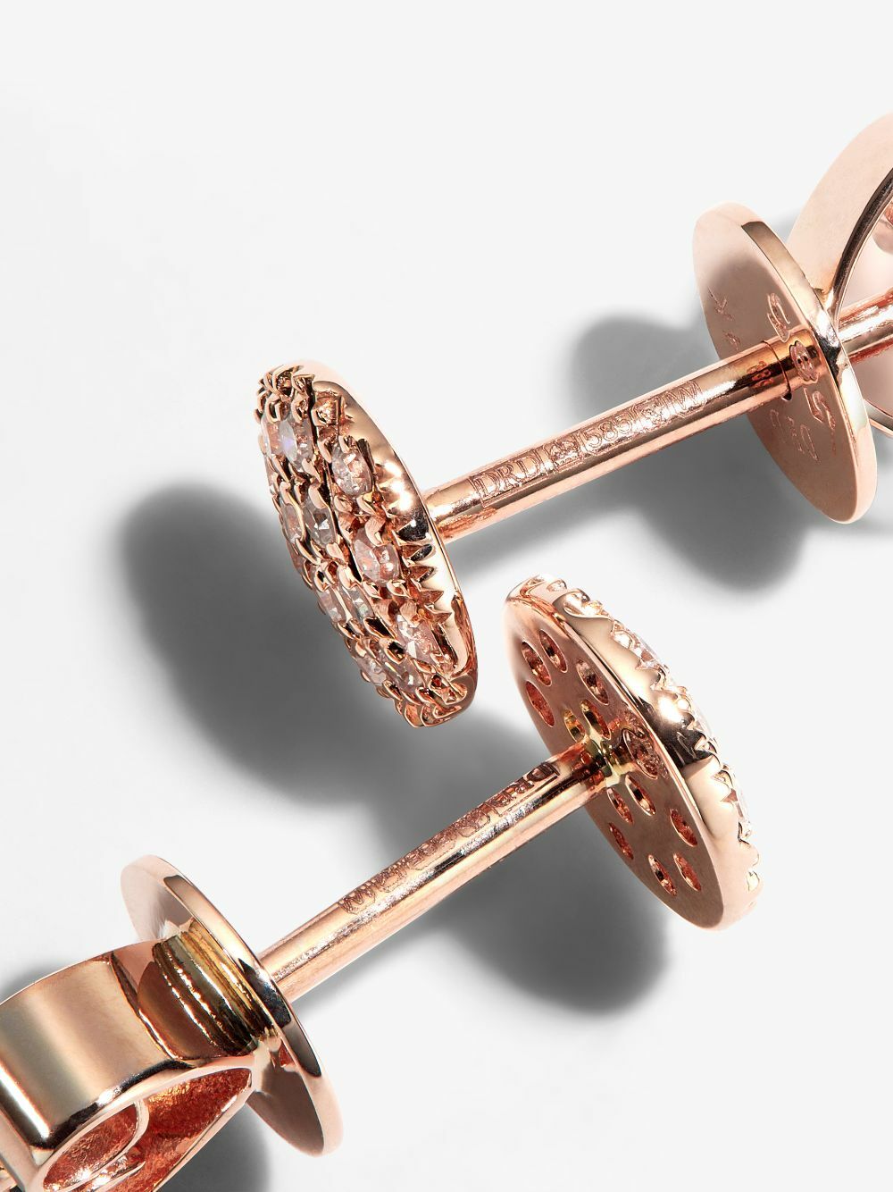 Dana Rebecca Designs 14K Rose Gold Lauren Joy Diamond Earrings