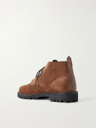 Yuketen - Farmers Suede Chukka Boots - Brown