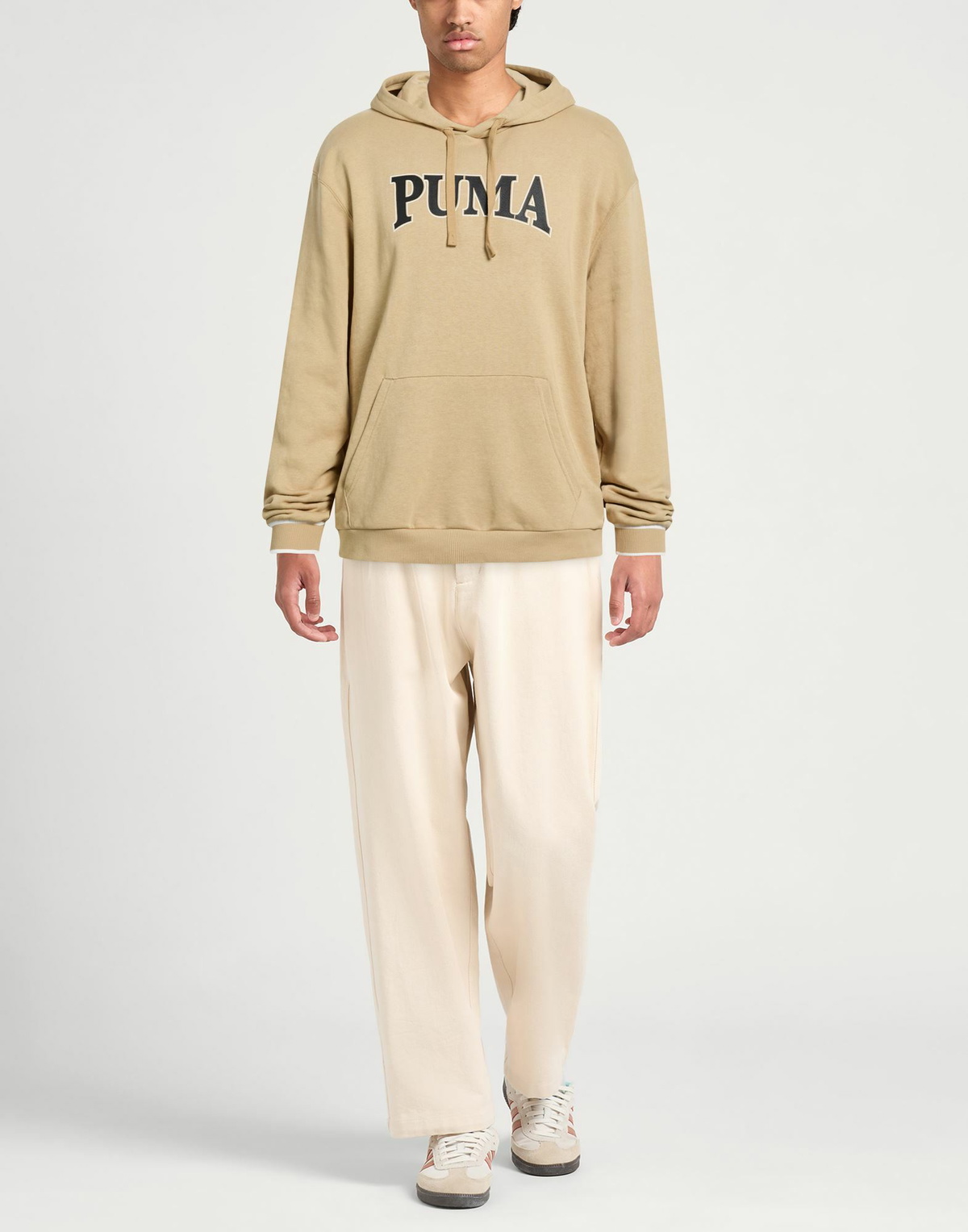 Puma Mens Sweatshirt in Sand