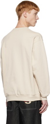 Dime Beige Classic Sweatshirt