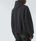 Balenciaga Paris Liberty distressed fleece hoodie