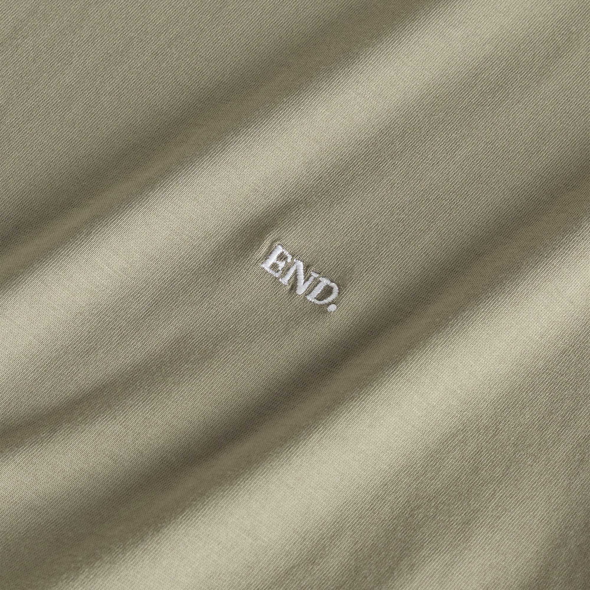 END. Signature T-shirt in Khaki