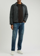 Paige Ferguson Slubbed Cotton Jumper Dark Brown