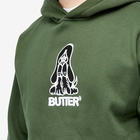 Butter Goods Men's Hound Hoody in Dark Green