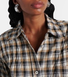 Acne Studios Asymmetric embellished earrings