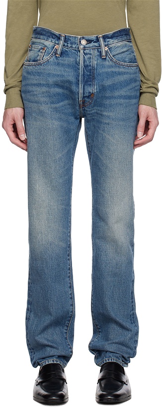 Photo: TOM FORD Blue Standard Jeans