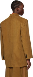 Meryll Rogge Tan Oversized Blazer