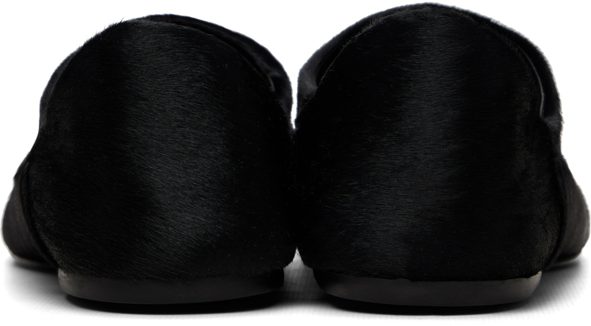 JUDE Black Floor Slippers
