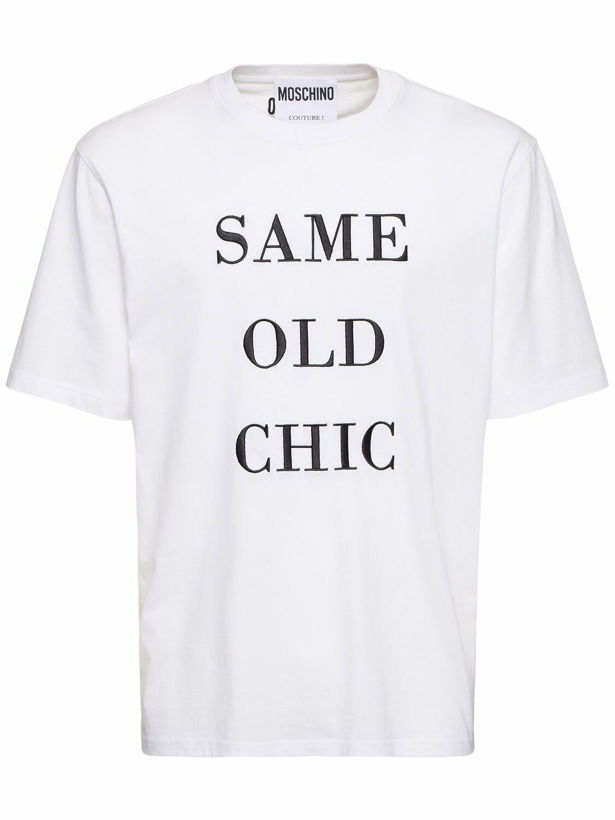 Photo: MOSCHINO Same Old Chic T-shirt