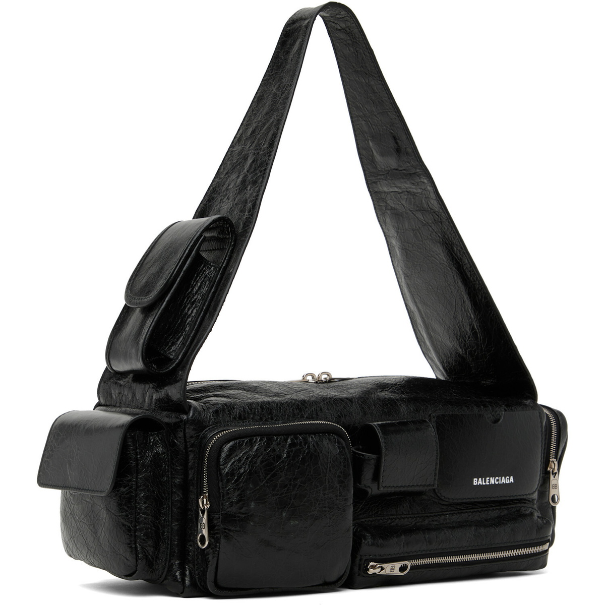 Balenciaga Black Superbusy Small Sling Bag