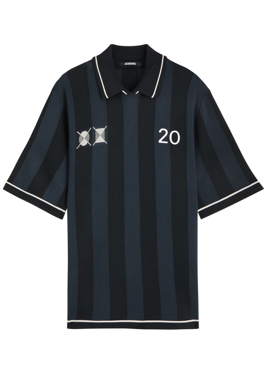 Jacquemus Beige La Montagne 'Le Polo Neve' Polo Jacquemus Jacquemus Beige La Montagne 'Le Polo Neve' Polo Jacquemus