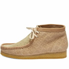 Clarks Originals x Sweet Chick Wallabee in Natural/Green