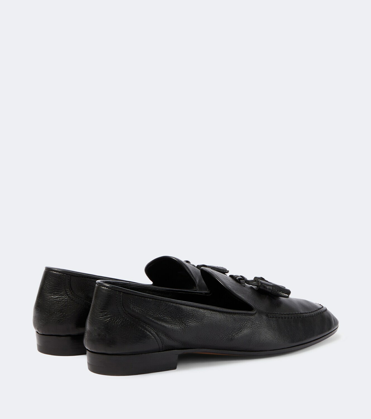 The Row Caden leather loafers