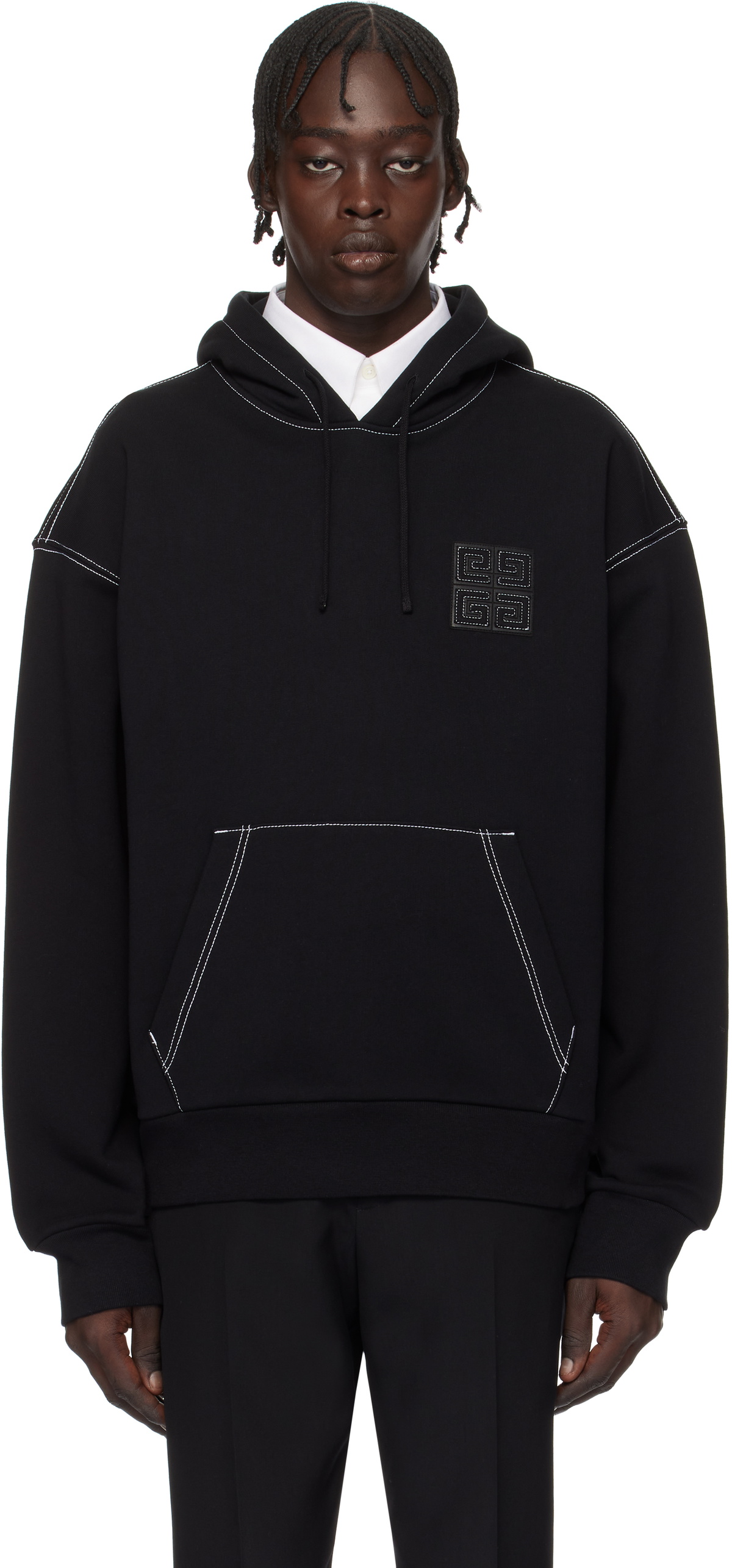 パーカー・フーディ GIVENCHY Men Hoodies BMJ0LA3YPQ004 Black 30903385_59881592_600.jpg