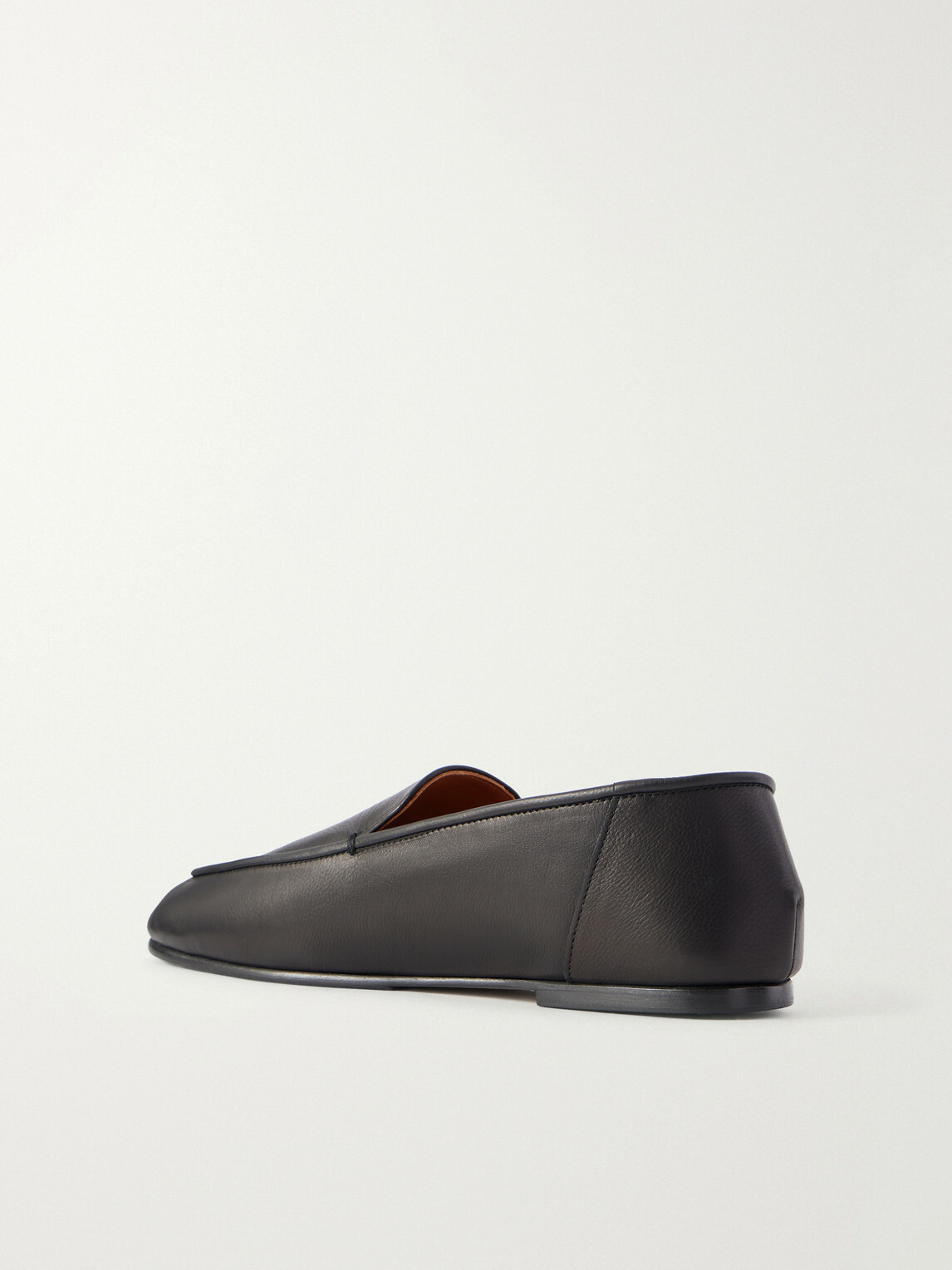 Auralee - Leather Loafers - Black