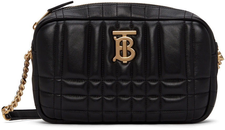 Lola Small Leather Camera Bag in Black - Burberry