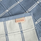 Baina Devon Bath Mat in Celeste/Chalk 