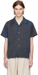 NEEDLES Blue One-Up Shirt