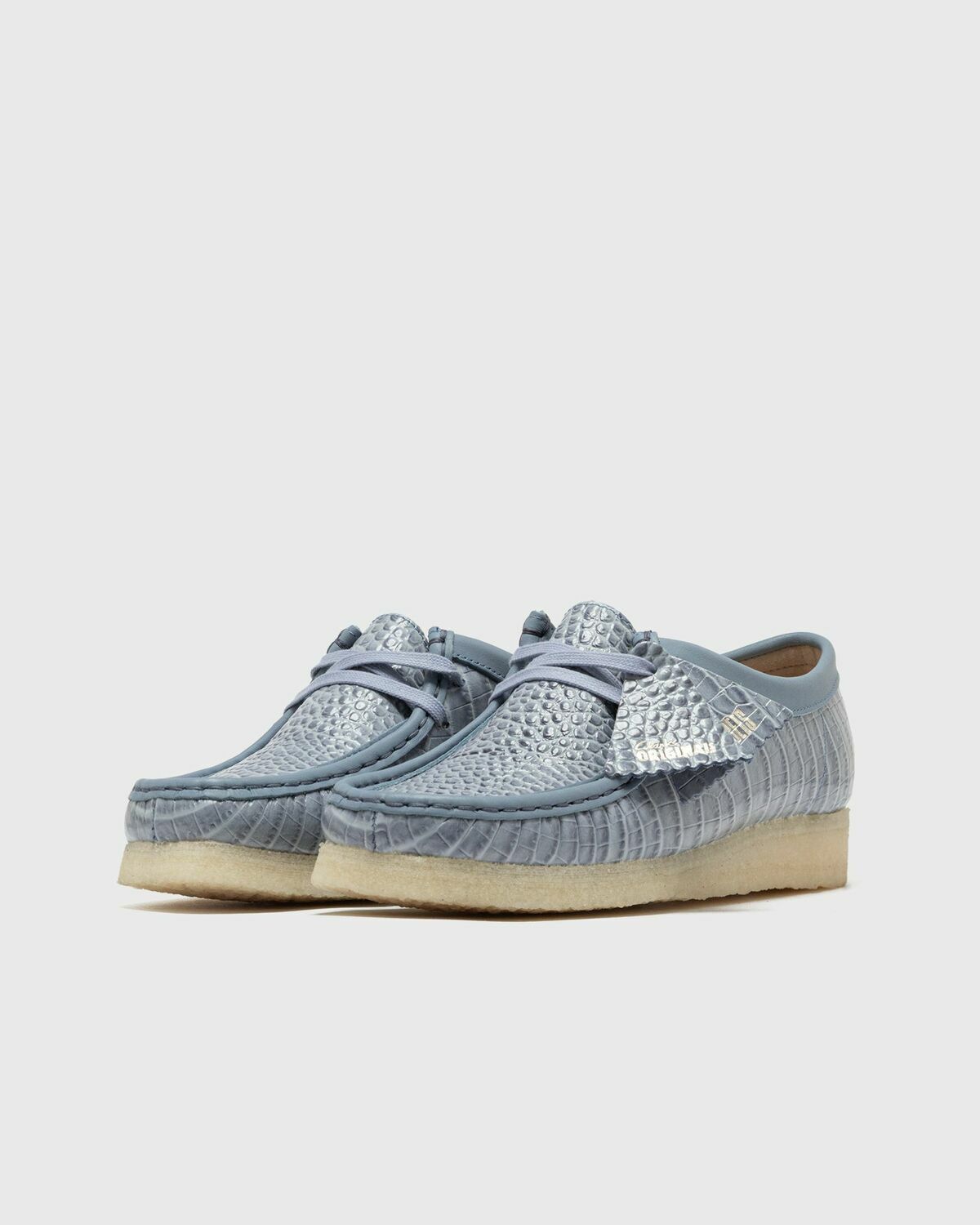 Clarks Originals Wallabee Blue Womens Casual Shoes/Lowtop