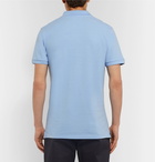 Maison Kitsuné - Cotton-Piqué Polo Shirt - Blue