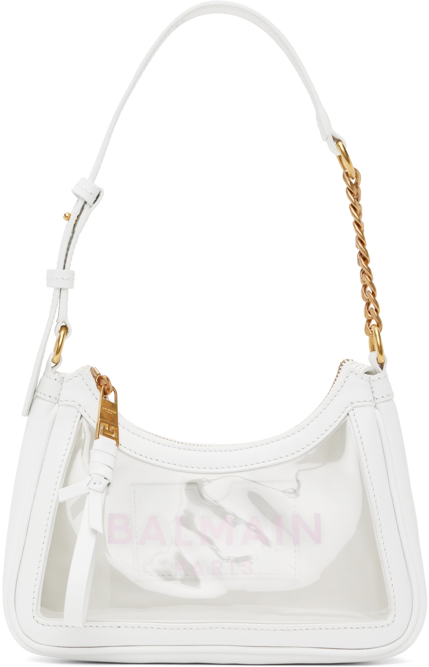 Balmain White BArmy Shoulder Bag Balmain