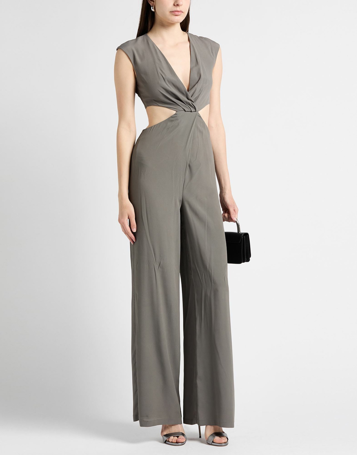 Semicouture Womens Jumpsuit in Grey