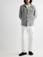 Alanui - Bandana-Jacquard Wool and Cashmere-Blend Jacket - Gray