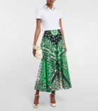 REDValentino Embellished cotton-blend shirt