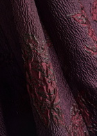 Rebecca Vallance Afina Floral-brocade Cloqué Gown Purple