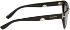 Miu Miu Eyewear Black Cat-Eye Sunglasses