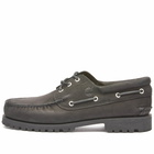 Timberland Men's 3-Eye Classic Lug Shoe in Black Nubuck