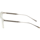 Dita Transparent & Gunmetal Lataro Glasses