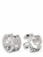 MARC JACOBS Monogram Crystal Hoop Earrings