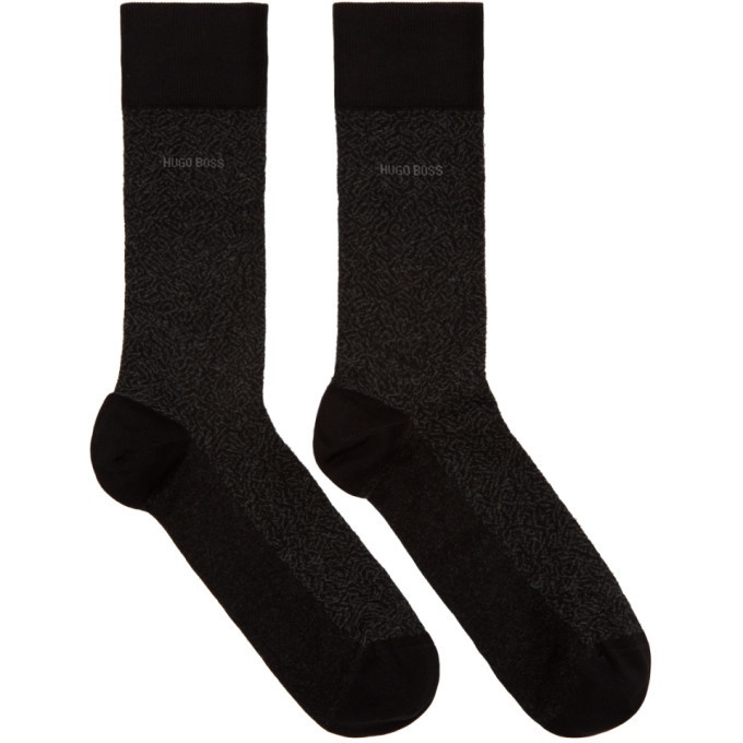 Photo: Boss Black Mercerized Mini Pattern Socks