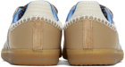 Wales Bonner Beige adidas Originals Edition Nylon Samba Sneakers