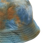 Anonymous Ism Tie Dye Rip-Stop Hat in Navy
