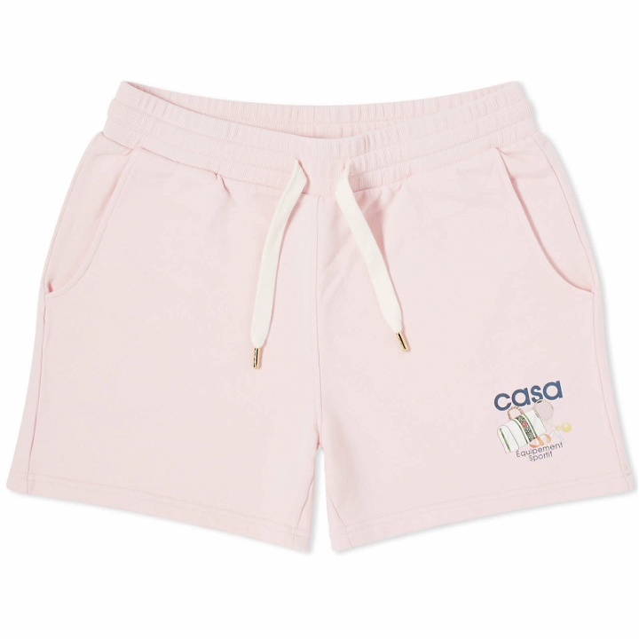 Photo: Casablanca Women's Equipement Sportif Sweat Shorts in Pink
