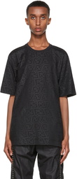 Fendi Black FF Fish-Eye T-Shirt