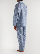 Zimmerli - Floral-Print Cotton Pyjama Set - Blue
