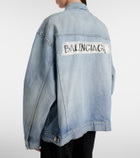 Balenciaga Logo denim jacket