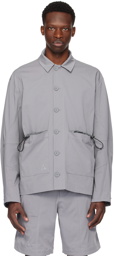 ROA Gray Button Shirt