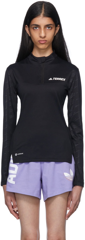 Photo: adidas Originals Black Terrex Sport Sweatshirt