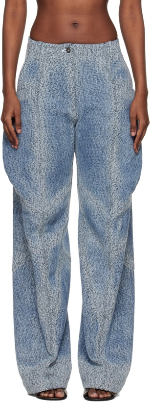 Photo: Kiko Kostadinov Blue Centennial Jeans