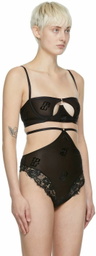 DIDU Black Polyester Briefs